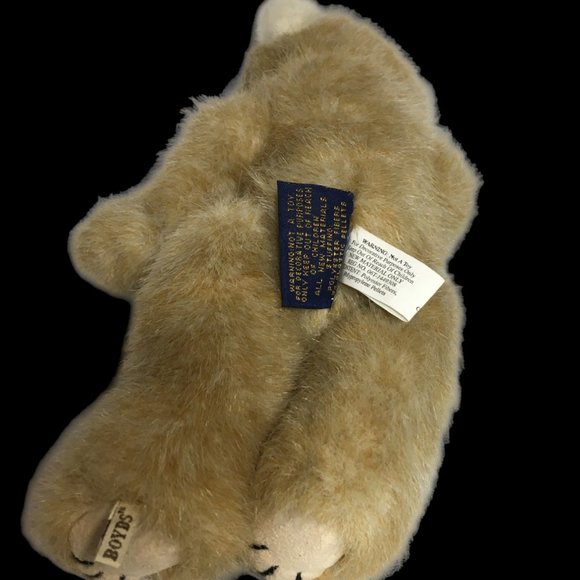 Boyds Bears Enesco RARE Tan Jointed Teddy Bear 2011 Stuffed Animal 9in. HTF - Picture 7 of 11